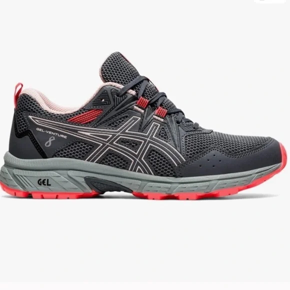 ASICS Women’s Gel-Venture 8 Trail Running Shoes Size 8 - Picture 2 of 10